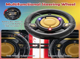 Sturdy PP 2 in 1 Track Ride On Train, 7.2FT Circular Track Easy Assembly Ideal Gift for 3 Kids 85520445