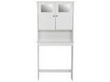 Double Doors Bathroom Cabinet White 94499903