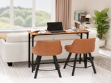 43-Inch Bar Table - 209 lbs Capacity Pub Height Table with Durable MDF Top & Metal Frame, 83828257
