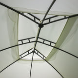 10' x 13' Patio Gazebo Canopy, Double Vented Roof, Steel Frame, Curtain Sidewalls, Outdoor Sun Shade W2225142542