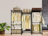 Wire Garment Rack Heavy Duty Clothes RackCloset Organizer Metal Garment Rack Portable Clothes 61970875
