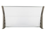 HT-100 x 80 Household Application Door & Window Rain Cover Eaves Canopy White & 55992527