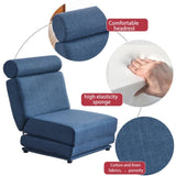 Single Sofa Chair Foldable Single Sofa Bed with Pillow,Portable Foldable Sofa Bed,Leisure Sofa W2113P181632