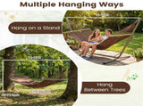 2-Person Polyester Caribbean with Hardwood Spreader Bars, 600lbs Weight Capacity Double 57855014