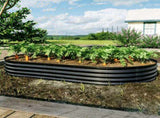Galvanized Raised Garden Bed 8x4x1ft - Heavy Duty Metal Planter Box for Vegetables, Herbs & Flowers, W840P499238