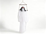 Halloween Hanging Swinging Girl Prop with Light-up Eyes & Scary Sounds, Voice Activated Life Size 64477018