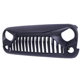 ZNTS ABS Plastic Car Front Bumper Grille for 2007-2018 Jeep Wrangler JK ABS Plastic Coating with Rivet 03112395