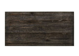 Weathered Grey Counter Height Table with Bottom Shelf B062P209314