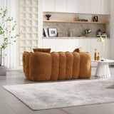 Soft beanbag chair with high resilience foam core for two people. The comfortable square recliner W1996P182159