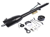 32" Black Stainless Automatic Tilt Steering Column Shift with Key, Adapter 09163059
