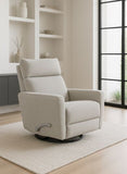 Man Wah Gellar Upholstered Swivel Recliner, Birch B2707P311878