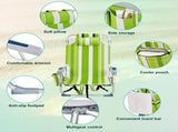 63*65*82cm Short Oxford Cloth Silver White Aluminum Tube Bearing 100kg Beach 23896576