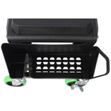 Heavy Duty Mechanic Stool 330lbs Load Capability, Garage Stool Wheels, Rolling Creeper W465P225020