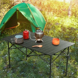 Portable Folding Camping Table, Ultralight Collapsible Table Outdoor Camp Table for Travel Hiking 14415084