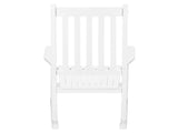 68.5*86*115CM Square Wooden Rocking Chair White 67747455