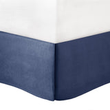 7 Piece Jacquard Comforter Set Navy Cal King B03597214