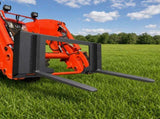45.35" x 18.57" x 3.6" Open Frame Quick Attach Plate, Heavy Duty Loader Adapter with Universal Skid W2505P494839