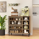 Entry shoe cabinet with adjustable shelf and flip door 12036977