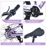 ZUKKA Mountain Bike,20 Inch MTB for Boys and Girls Age 7-10 Years,Multiple Colors W1019P191759