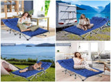 Foldinging Cot with Pillow, 75" x 28" Heavy Duty Folding Bed Cot with Carry Bag for Traveling 95855288
