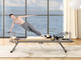 Pilates Reformer Machine for Home Gym Workout, Foldable Pilates Equipment with High Strength Alloy 27316433