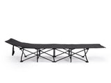 Folding Camping Cot Bed with Soft Pad, Portable Outdoor Cot, Adults Sleeping Bed 92690185