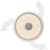 42 Inch Modern Invisible Ceiling Fan, 120V 3 ABS Blades Remote Control Reversible DC Motor With 36W W882P146897