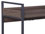 Jerrick Walnut & Black Finish Serving Cart B2726P286744