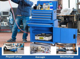 Tool Chest, 5-Drawer Rolling Tool Storage Cabinet with Detachable Top Tool Box, Liner, Universal 17471630
