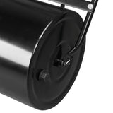 19.5in Lawn Roller Iron Cylindrical Black 90849559