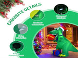 6 Feet Christmas Inflatable Dinosaur Christmas Decoration 41119757