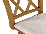 24in Brookline XX-Back Swivel Barstool - Oak B2791P610441