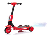 2in1 Kids Ride On Three-Wheel Electric Scooter,Tail Color Lights W/Spray,Wider Pedal,PU Wheels For W1578P268989