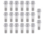 20Pcs Wheel Lug Bolts Nuts Fit for Mercedes-Benz S G M R-Class CL600 CL63 AMG CL65 AMG S350 S430 03939481