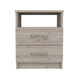 Oklahoma Nightstand,Two Drawers, One Shelf B128P148773