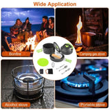 16Pcs Camping Cooking Ware Set Camping Stove Cookware Kit Aluminum Pot Pan Kettle Set with Bowls 99108399