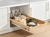 14"W x 21"D Pull Out Cabinet Organizer, Heavy-Duty Wood Drawer with Soft Close Slides for Kitchen & 73555900