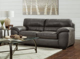 Tirana Contemporary 2-PCS Living Room Set, Fabric Pillow-top Arm Sofa and Loveseat, Sequoia Ash T2574P195187