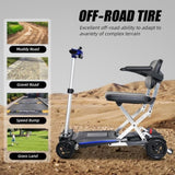 MOBIFREE Powered Lightweight Manual Folding Mobility Scooter M2020 for Adults and Seniors. GL-W2923P220470