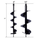 Auger Drill Bit for Planting Hole, Bulb Bedding Digging Post Hole Planting Tool for 3/4" Shaft W465110109