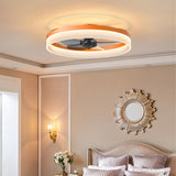 Ceiling Fans with Lights Dimmable LED Embedded installation of thin modern ceiling fans W1340120481