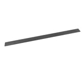 Cutting Edge Bucket Hardened Unpainted 30MnB Silver Fits for Skid Steer Loader 66"x4"x1/2" 75101492