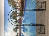 Metal Garden with doors Garden Arbor Trellis Climbing Plants Support Outdoor Wedding W656127046