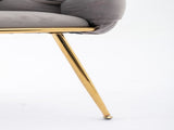 Luxury modern simple leisure velvet single sofa chair bedroom lazy person household dresser stool W1170109318