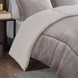 King Plush to Sherpa Down Alternative Comforter Set B035100469