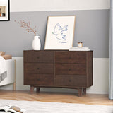 ZNTS Solid Wood spray-painted drawer dresser bar,buffetware cabinet lockers buffet server console 79888022