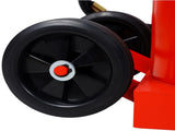 50 Ton 100,000LBS Air Hydraulic Bottle Jack, with Pneumatic & Manual Hand Pump, Rugged Steel W465P146643