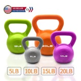 Kettlebell Sets, Strength Training Kettlebells Weight Set for Women, Vinyl Coated Kettle Bell for 43974329
