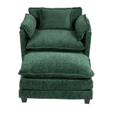 55.32*39.76" Oversized Sofa Indoor,Portable ottoman,Boucle Single Sofa Bed with Wider seat,Double W2715P269753