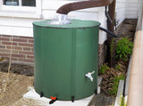 132 Gallon Folding Rain Barrel Water Collector Green 53160635